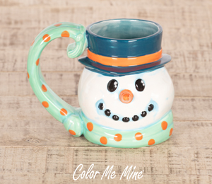 Woodlands Snowman Mug