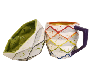 Woodlands Rainbow Prism Mug