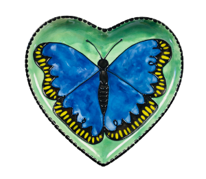 Woodlands Butterfly Plate