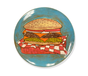 Woodlands Hamburger Plate