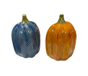 Woodlands Glazed Fall Pumpkins