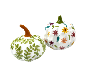 Woodlands Fall Floral Gourds