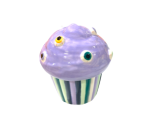 Woodlands Eyeball Cupcake