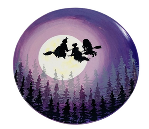 Woodlands Kooky Witches Plate