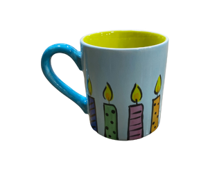 Woodlands Bright Menorah Mug