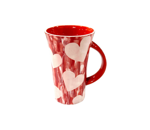 Woodlands Marbled Heart Mug