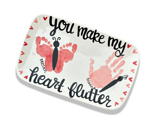 Woodlands Heart Flutter Print