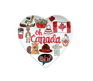 Woodlands Canada Heart Plate