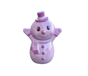 Woodlands Pink-Mas Snowman