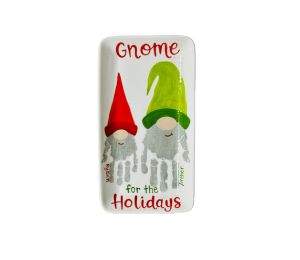 Woodlands Gnome Holiday Plate