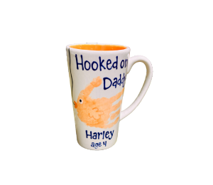 Woodlands Hooked on Dad Mug