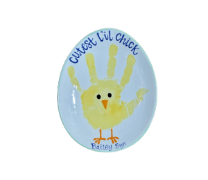 Woodlands Little Chick Egg Plate