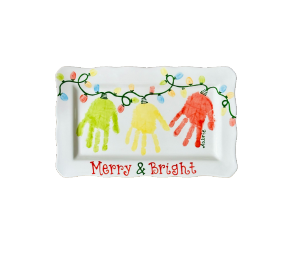 Woodlands Merry and Bright Platter