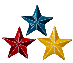 Woodlands Jewel Toned Stars