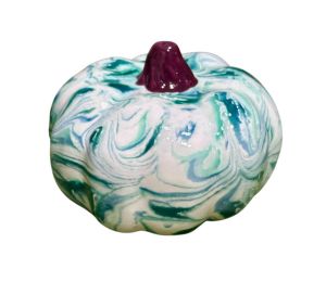 Woodlands Teal Shaving Cream Pumpkin