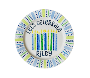Woodlands Let's Celebrate Plate