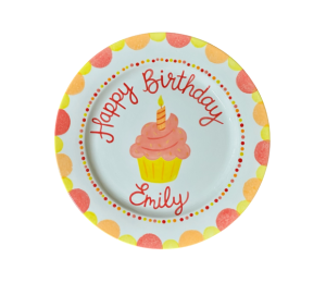 Woodlands Birthday Cupcake Plate
